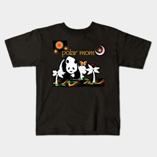 polar mom t shirt Kids T-Shirt